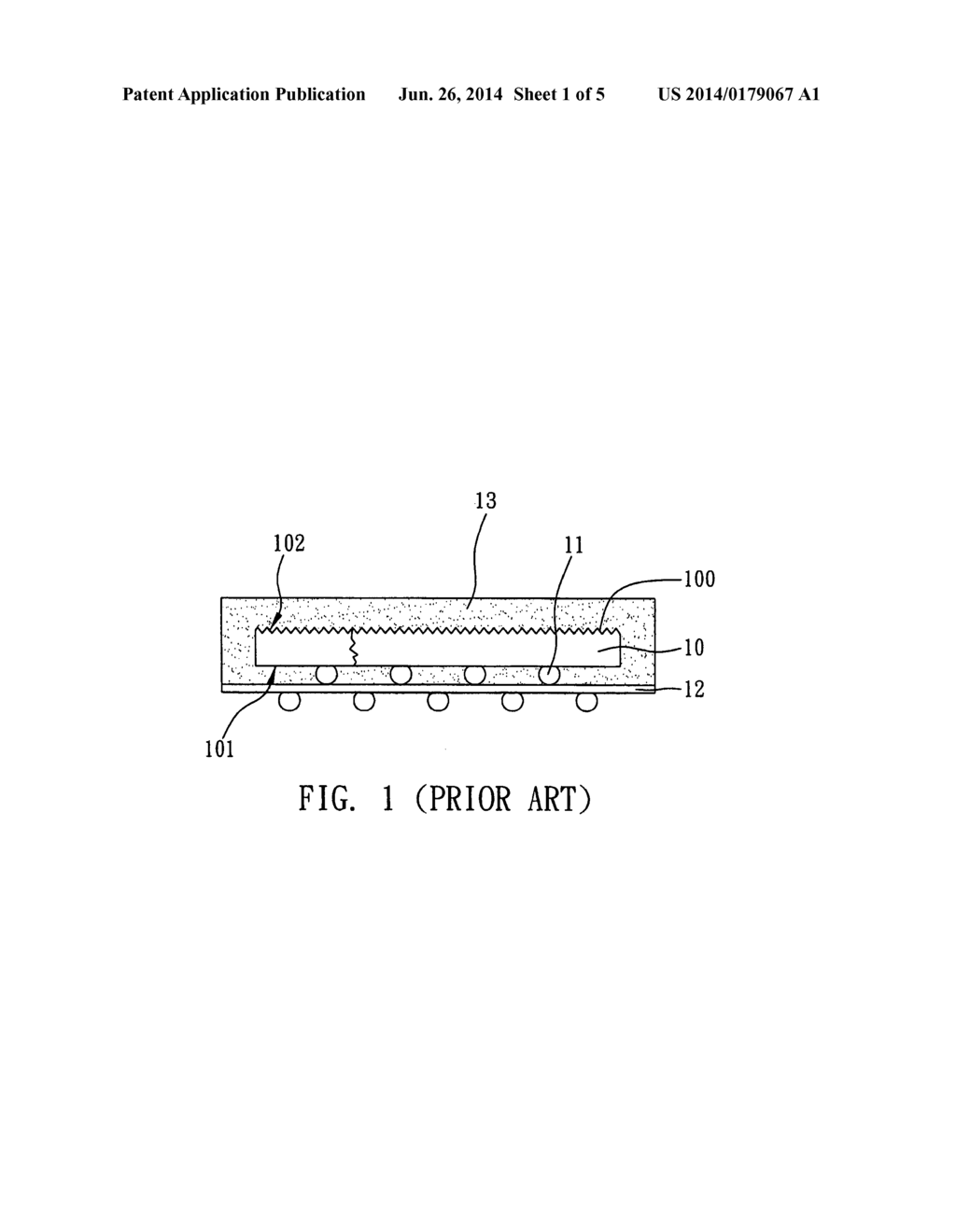 FABRICATION METHOD OF SEMICONDUCTOR PACKAGE - diagram, schematic, and image 02