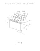 ELECTRICAL CONNECTOR HAVING CONTACT RETAINED THEREIN diagram and image