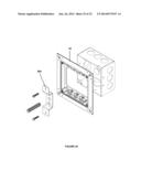 DEVICES FOR MOUNTING ELECTRICAL, AUDIO, AND VIDEO INSTALLATIONS TO WALLS     AND OTHER FLAT SURFACES diagram and image