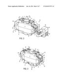 UNIVERSAL MOUNT CONTACT BLOCK WITH REVERSIBLE PROTECTED WIRING TERMINALS diagram and image