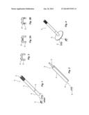 Building Blocks and a Wand Having Magnetic Properties Therefor diagram and image