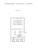 TERMINAL AND METHOD FOR TRANSMISSION OF USER INFORMATION diagram and image