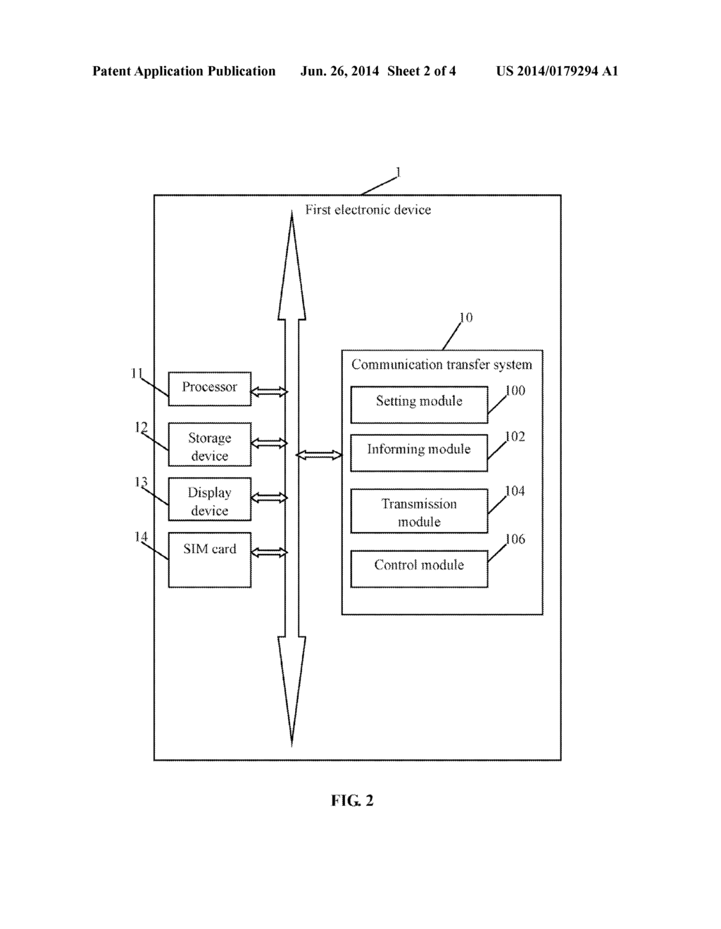 ELECTRONIC DEVICE AND METHOD FOR TRANSFERRING COMMUNICATION SESSION - diagram, schematic, and image 03