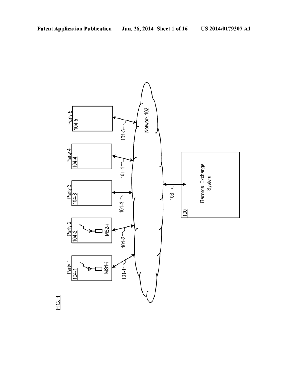 RECORDS EXCHANGE SYSTEM AND METHOD THEREFOR - diagram, schematic, and image 02