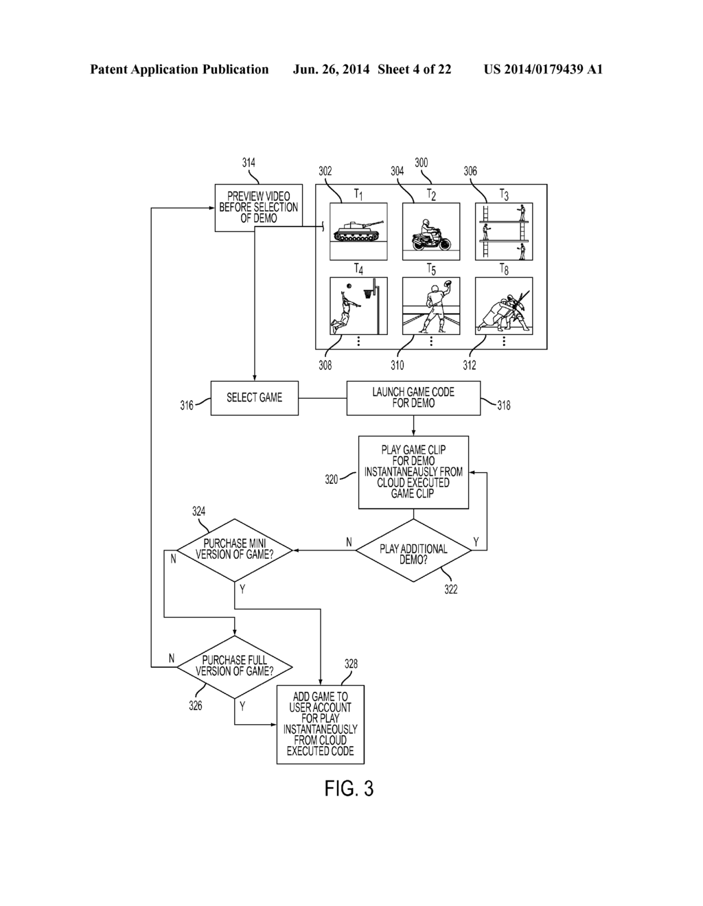 AUTOMATIC GENERATION OF SUGGESTED MINI-GAMES FOR CLOUD-GAMING BASED ON     RECORDED GAMEPLAY - diagram, schematic, and image 05