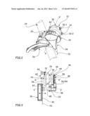 DEVICE FOR A BICYCLE PROVIDED WITH CHAIN WHEELS AND SPROCKETS diagram and image