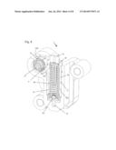 CHAIN OR BELT TENSIONER WITH A RATCHET THAT DEACTIVATES diagram and image