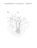 CHAIN OR BELT TENSIONER WITH A RATCHET THAT DEACTIVATES diagram and image