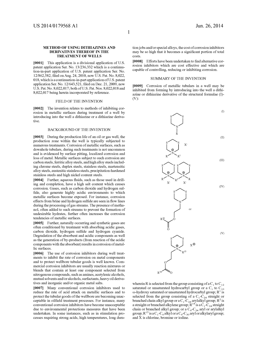 Method of Using Dithiazines and Derivatives Thereof in the Treatment of     Wells - diagram, schematic, and image 14