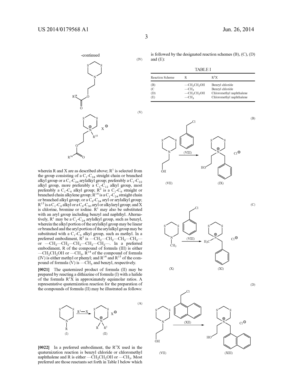 Method of Using Dithiazines and Derivatives Thereof in the Treatment of     Wells - diagram, schematic, and image 16