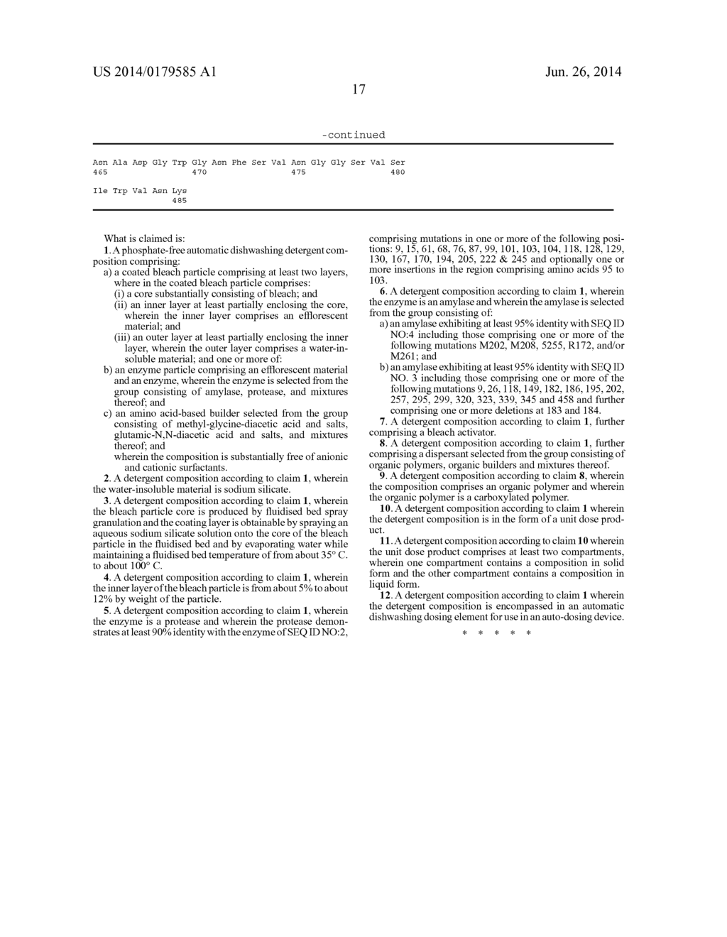 DETERGENT COMPOSITION WITH SILICATE COATED BLEACH - diagram, schematic, and image 18