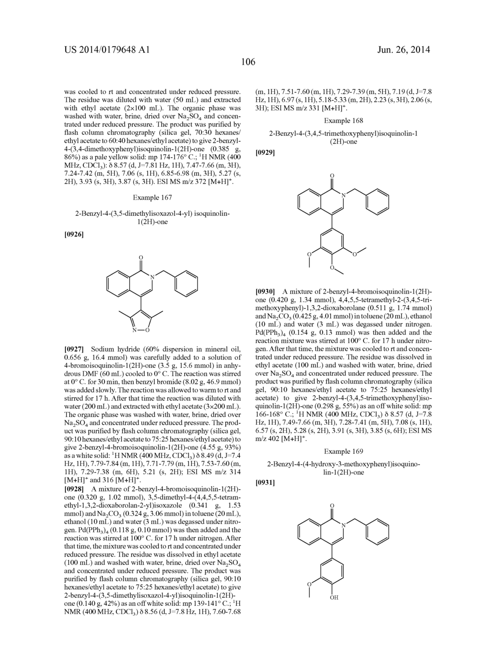 Novel Heterocyclic Compounds as Bromodomain Inhibitors - diagram, schematic, and image 107
