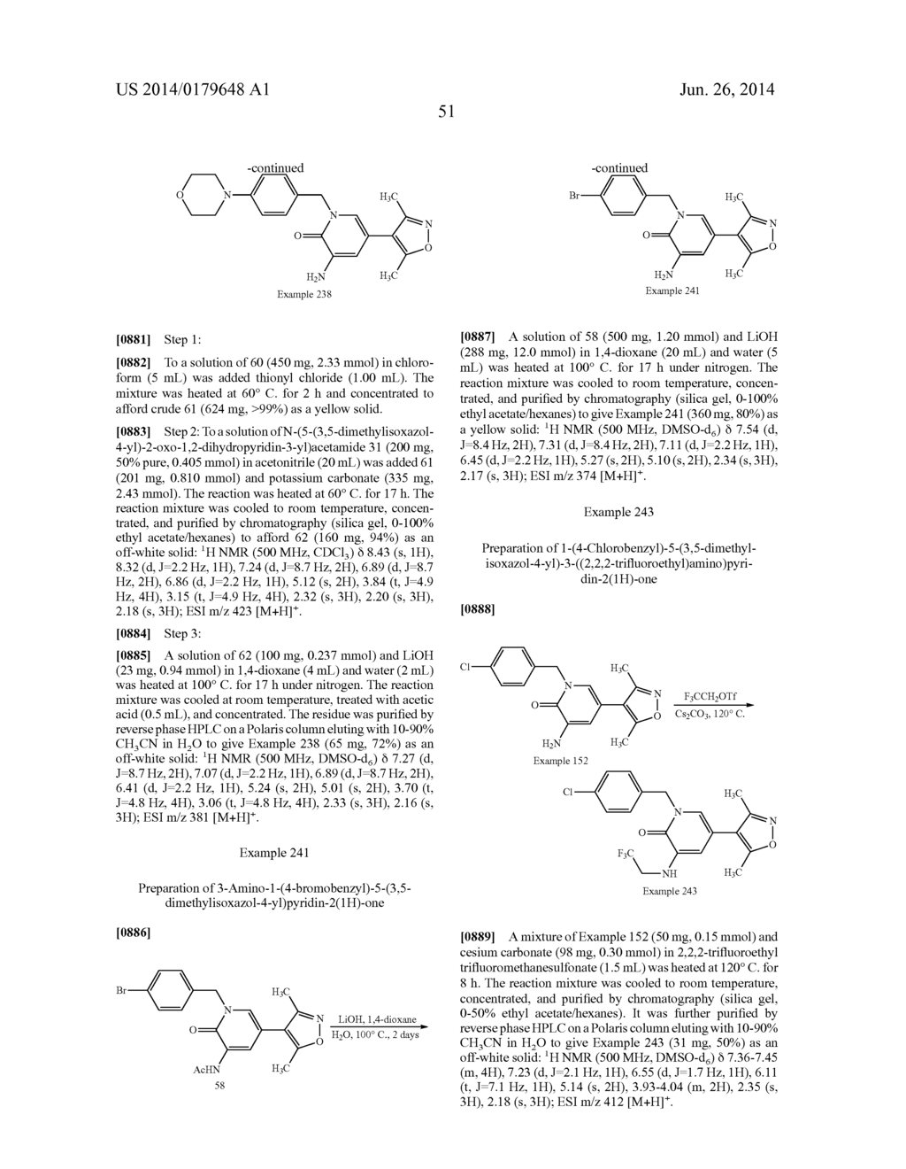 Novel Heterocyclic Compounds as Bromodomain Inhibitors - diagram, schematic, and image 52