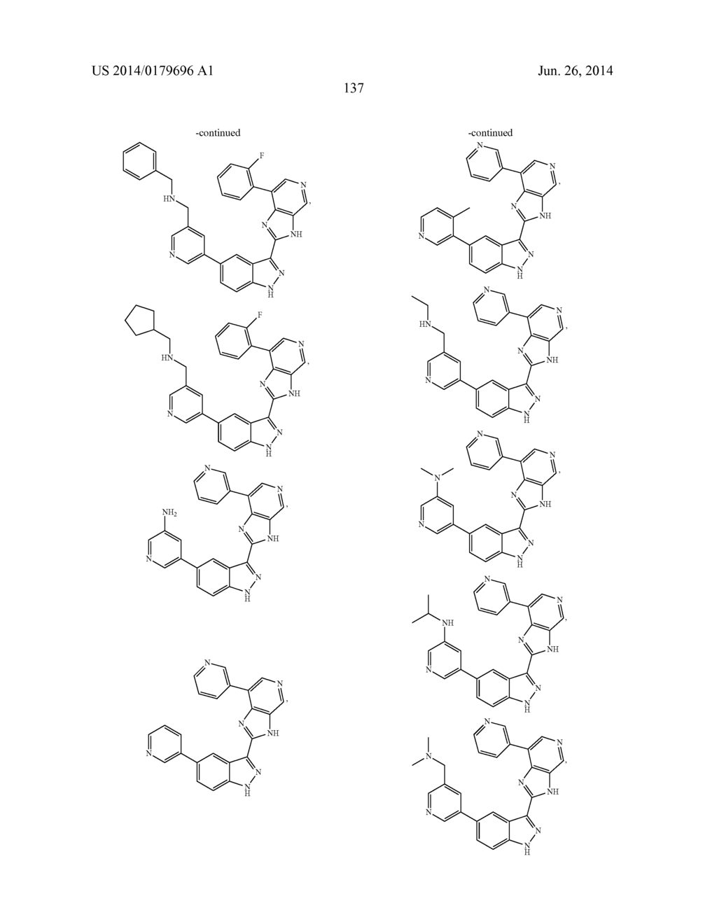 INDAZOLE INHIBITORS OF THE WNT SIGNAL PATHWAY AND THERAPEUTIC USES THEREOF - diagram, schematic, and image 138