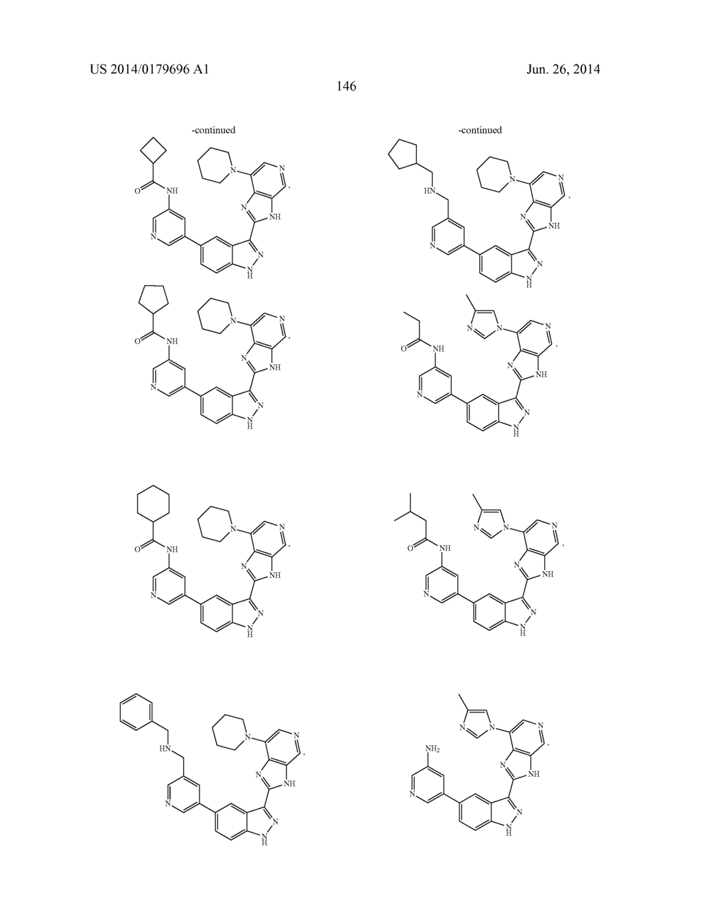 INDAZOLE INHIBITORS OF THE WNT SIGNAL PATHWAY AND THERAPEUTIC USES THEREOF - diagram, schematic, and image 147