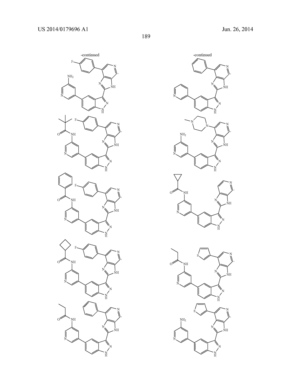 INDAZOLE INHIBITORS OF THE WNT SIGNAL PATHWAY AND THERAPEUTIC USES THEREOF - diagram, schematic, and image 190