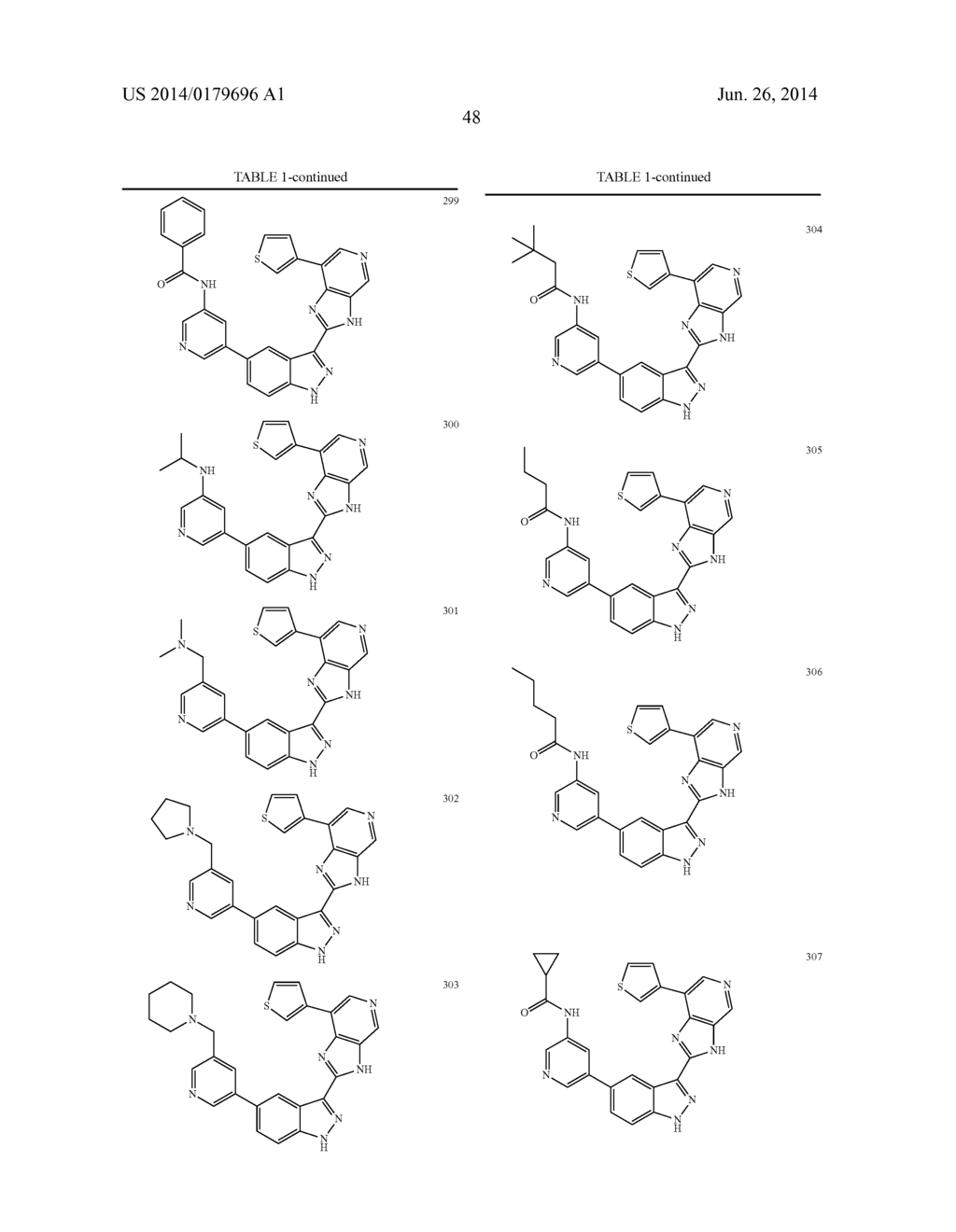 INDAZOLE INHIBITORS OF THE WNT SIGNAL PATHWAY AND THERAPEUTIC USES THEREOF - diagram, schematic, and image 49