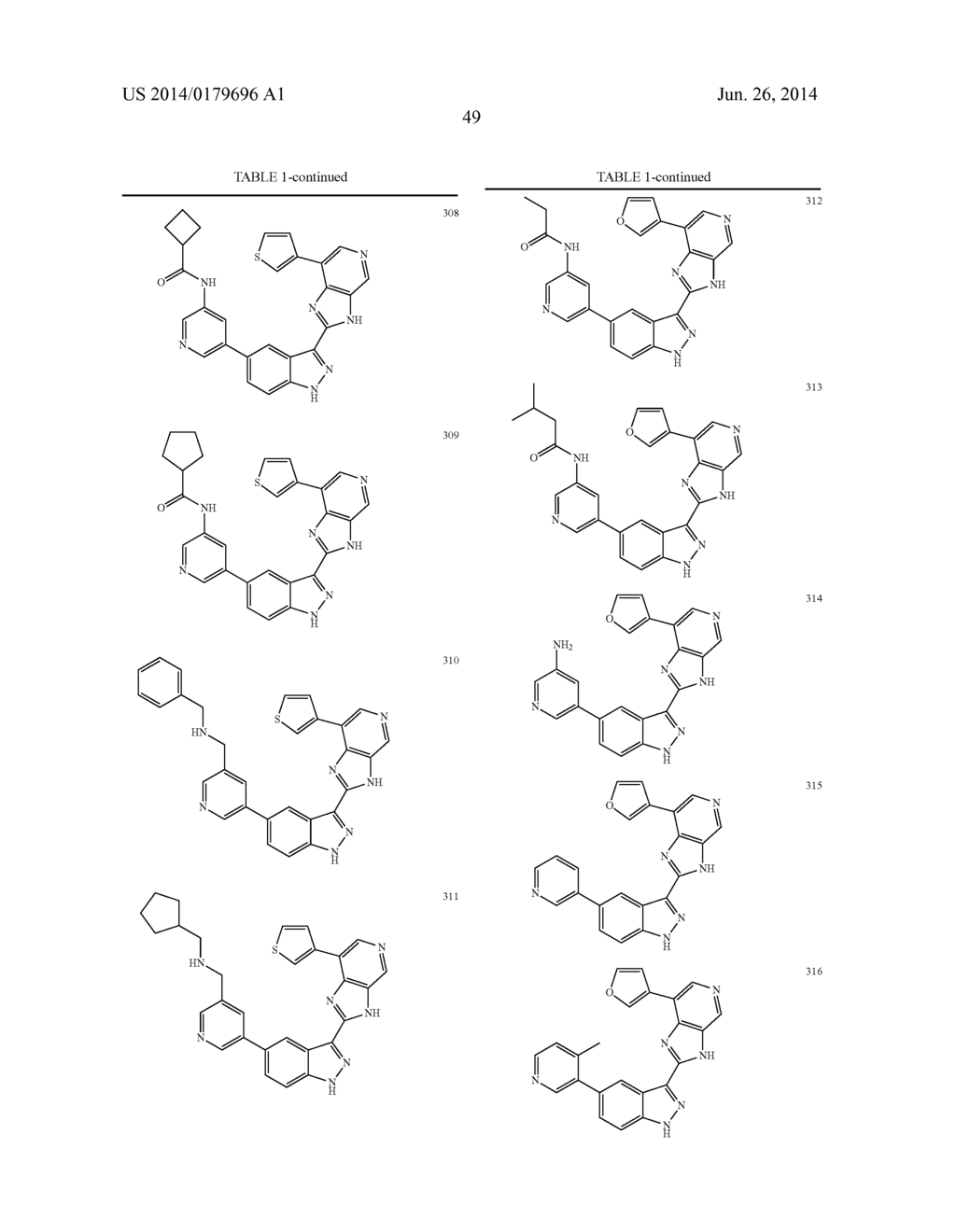 INDAZOLE INHIBITORS OF THE WNT SIGNAL PATHWAY AND THERAPEUTIC USES THEREOF - diagram, schematic, and image 50