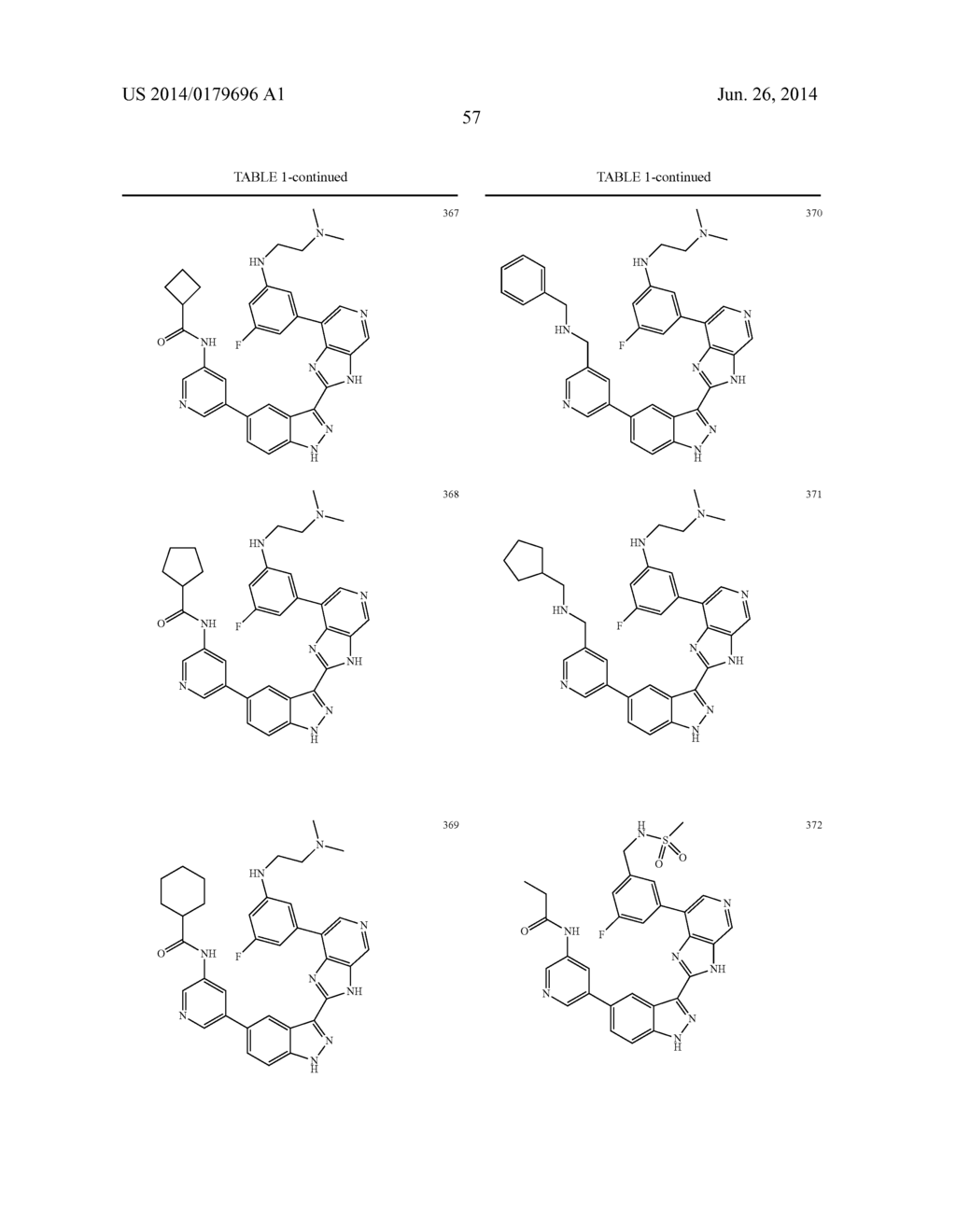 INDAZOLE INHIBITORS OF THE WNT SIGNAL PATHWAY AND THERAPEUTIC USES THEREOF - diagram, schematic, and image 58