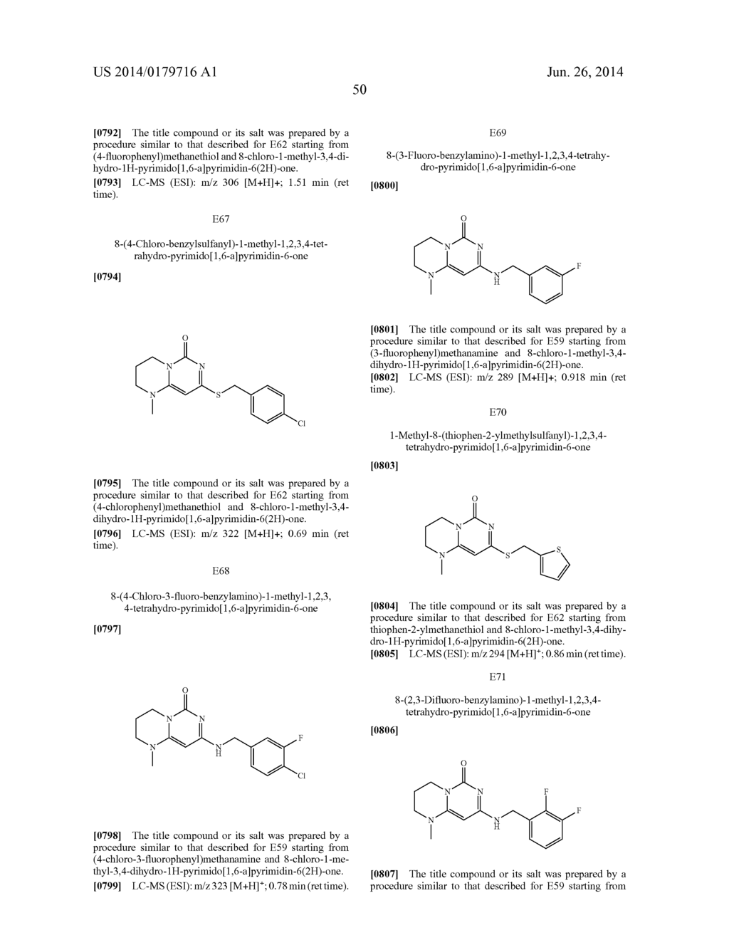 BICYCLIC PYRIMIDONE COMPOUNDS - diagram, schematic, and image 51