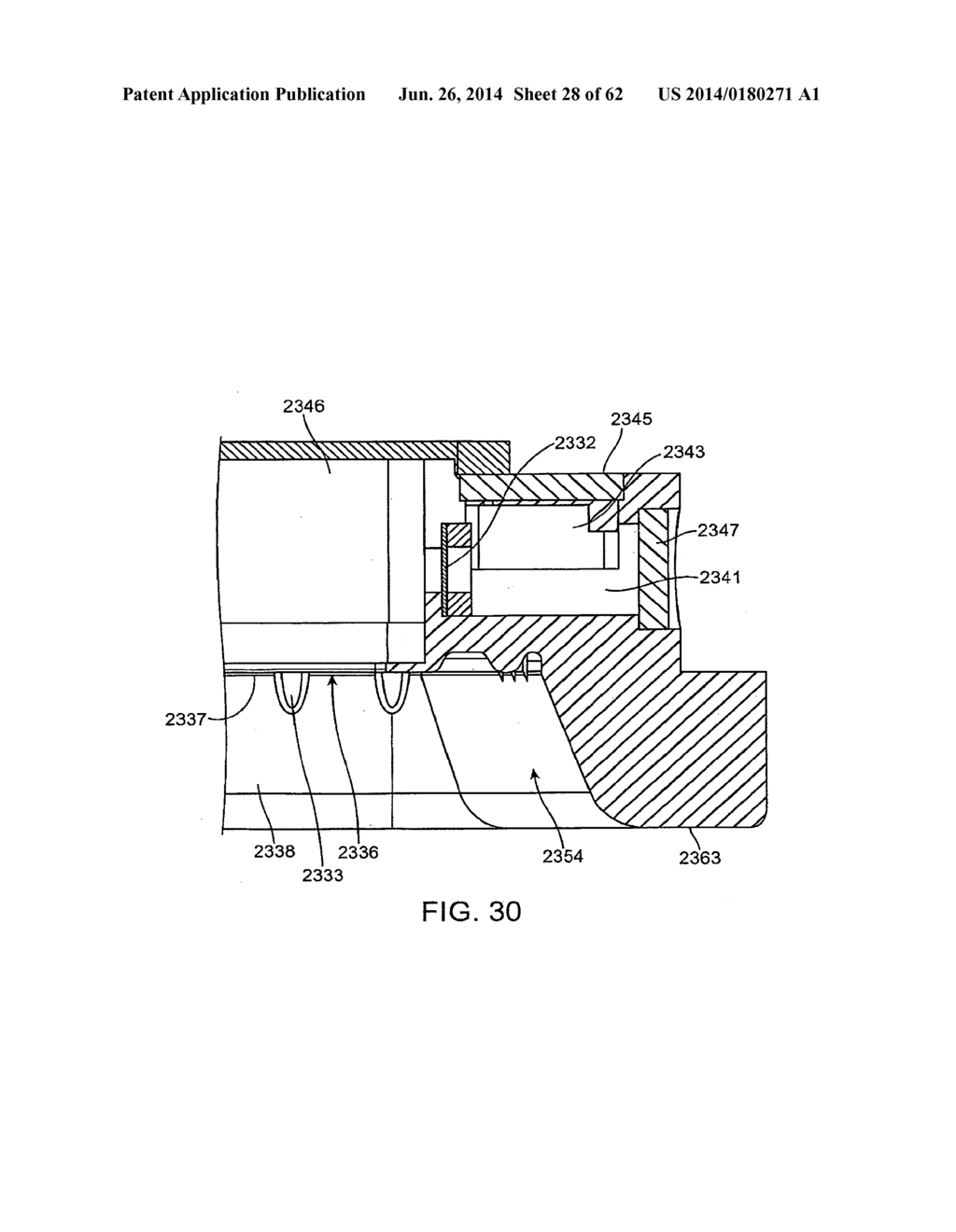 SYSTEMS, APPARATUS, METHODS AND PROCEDURES FOR THE NON-INVASIVE TREATMENT     OF TISSUE USING MICROWAVE ENERGY - diagram, schematic, and image 29