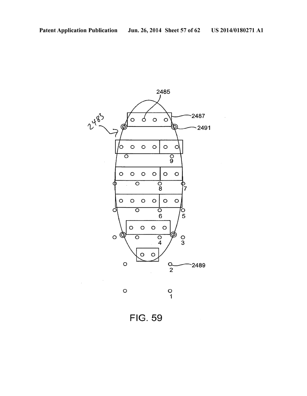 SYSTEMS, APPARATUS, METHODS AND PROCEDURES FOR THE NON-INVASIVE TREATMENT     OF TISSUE USING MICROWAVE ENERGY - diagram, schematic, and image 58