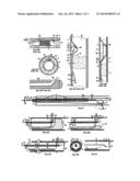 Device to steer into subintimal false lumen and parallel park in true     lumen diagram and image