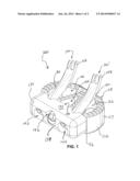 INTERBODY VERTEBRAL PROSTHETIC DEVICE WITH BLADE ANCHOR diagram and image