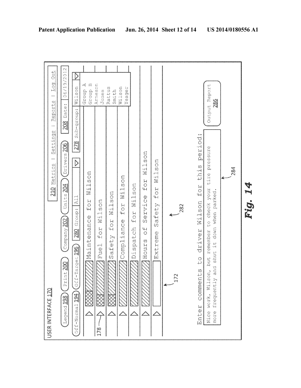 METRICS-BASED TRANSPORT VEHICLE FLEET SAFETY - diagram, schematic, and image 13