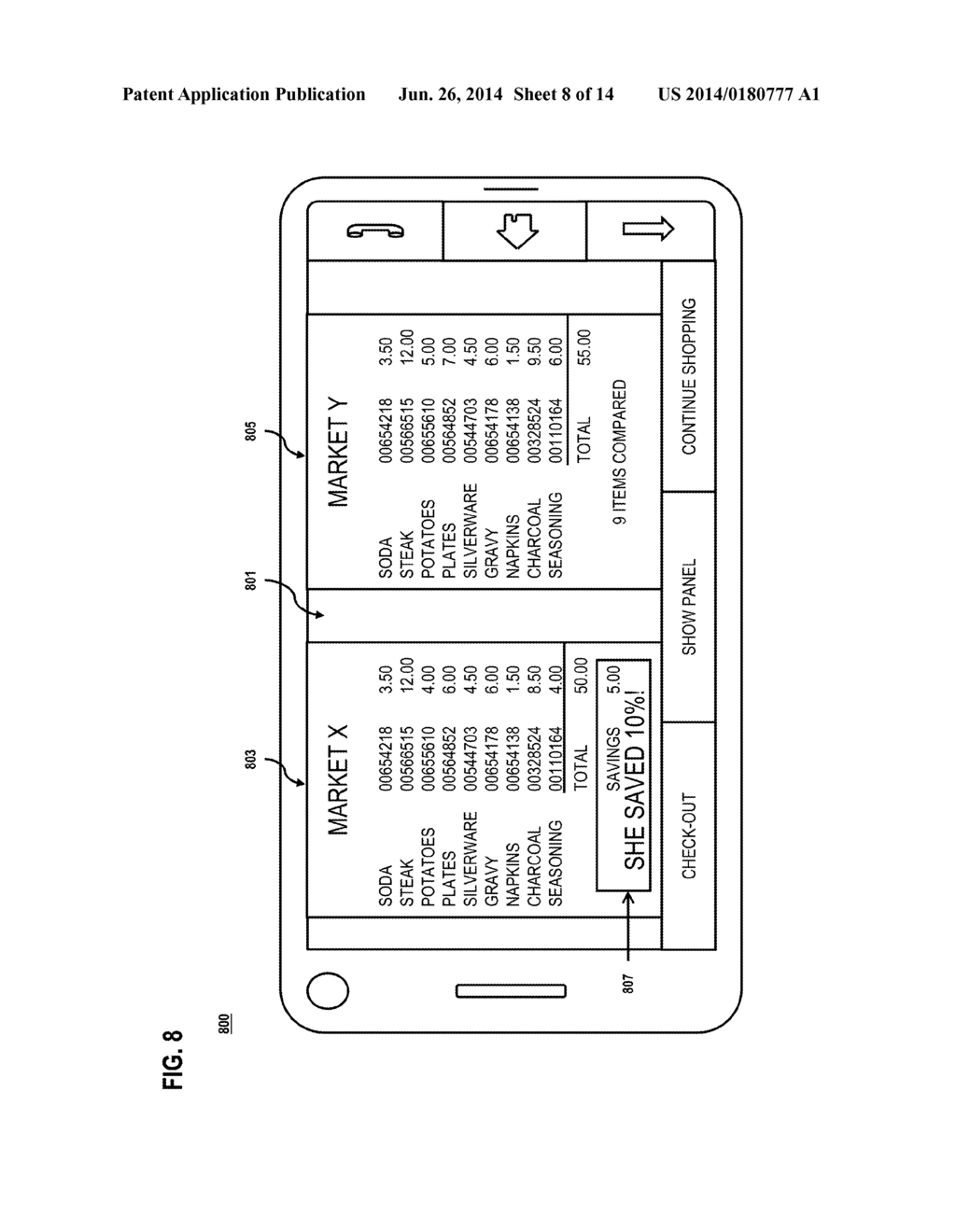 METHOD AND APPARATUS FOR PAIRING OF A POINT OF SALE SYSTEM AND MOBILE     DEVICE - diagram, schematic, and image 09