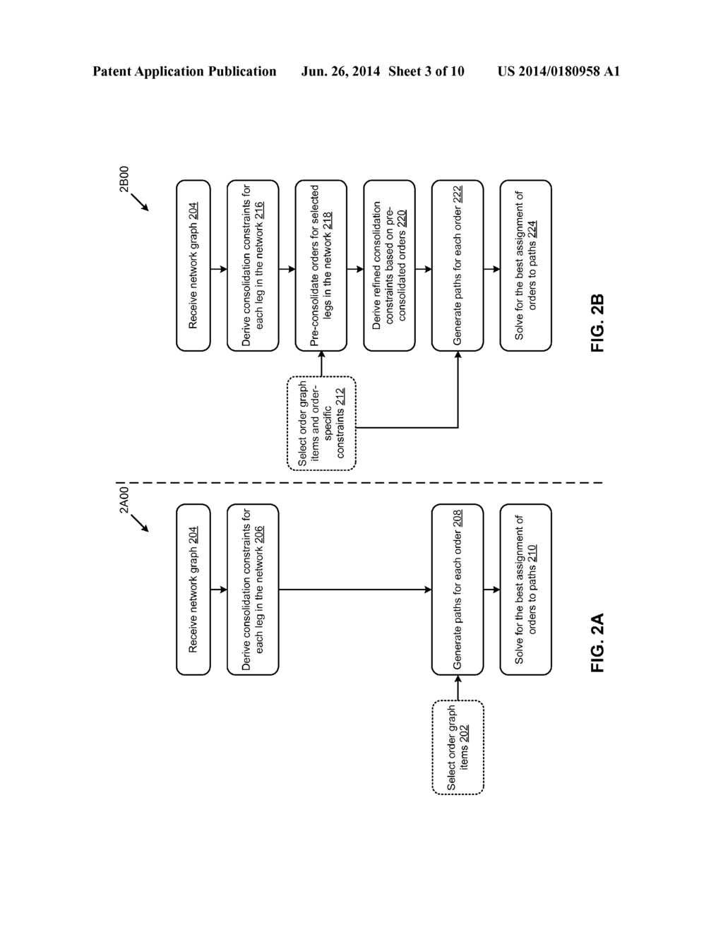 FINDING MINIMUM COST TRANSPORTATION ROUTES FOR ORDERS THROUGH A     TRANSPORTATION NETWORK - diagram, schematic, and image 04