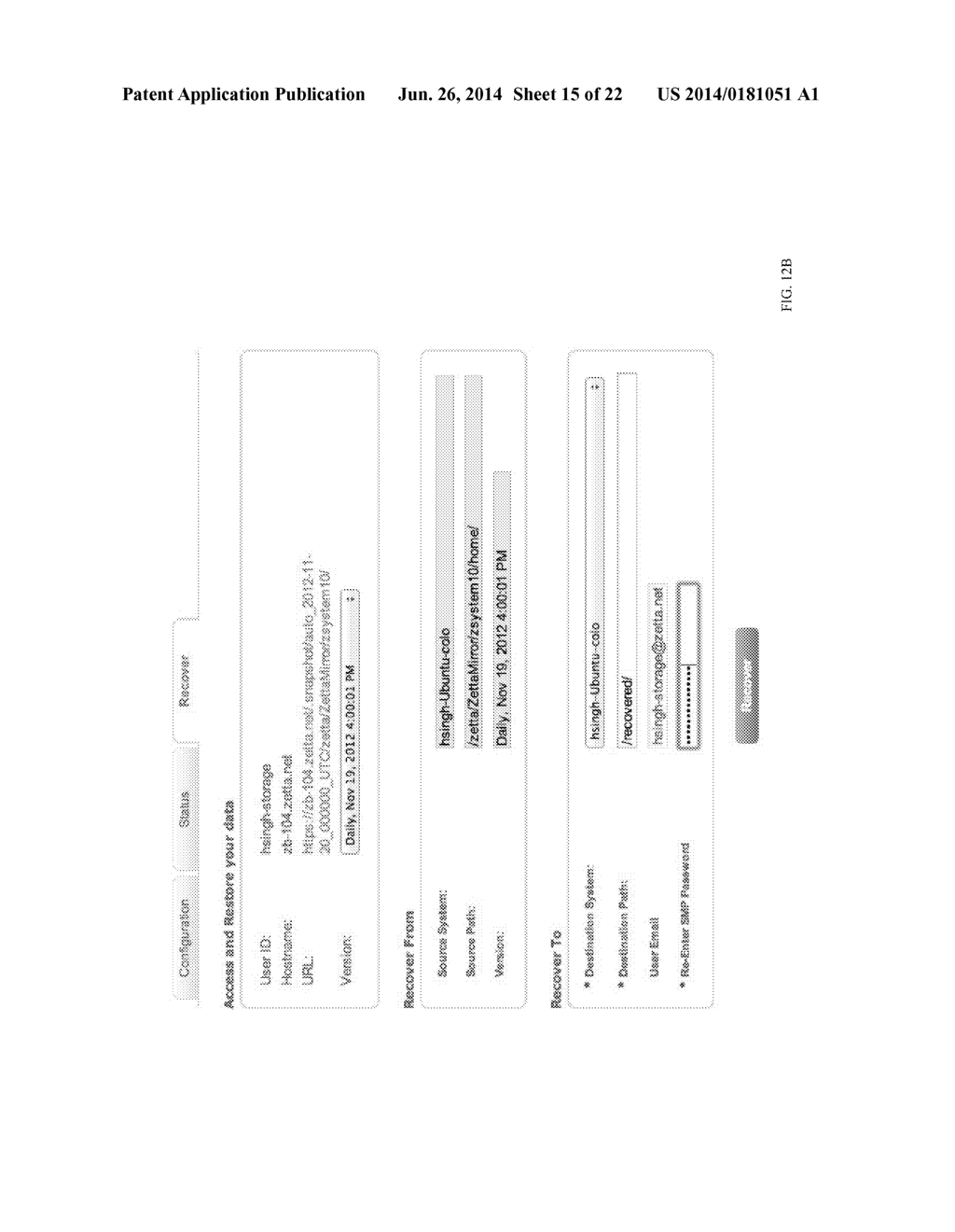 SYSTEMS AND METHODS FOR ON-LINE BACKUP AND DISASTER RECOVERY WITH LOCAL     COPY - diagram, schematic, and image 16