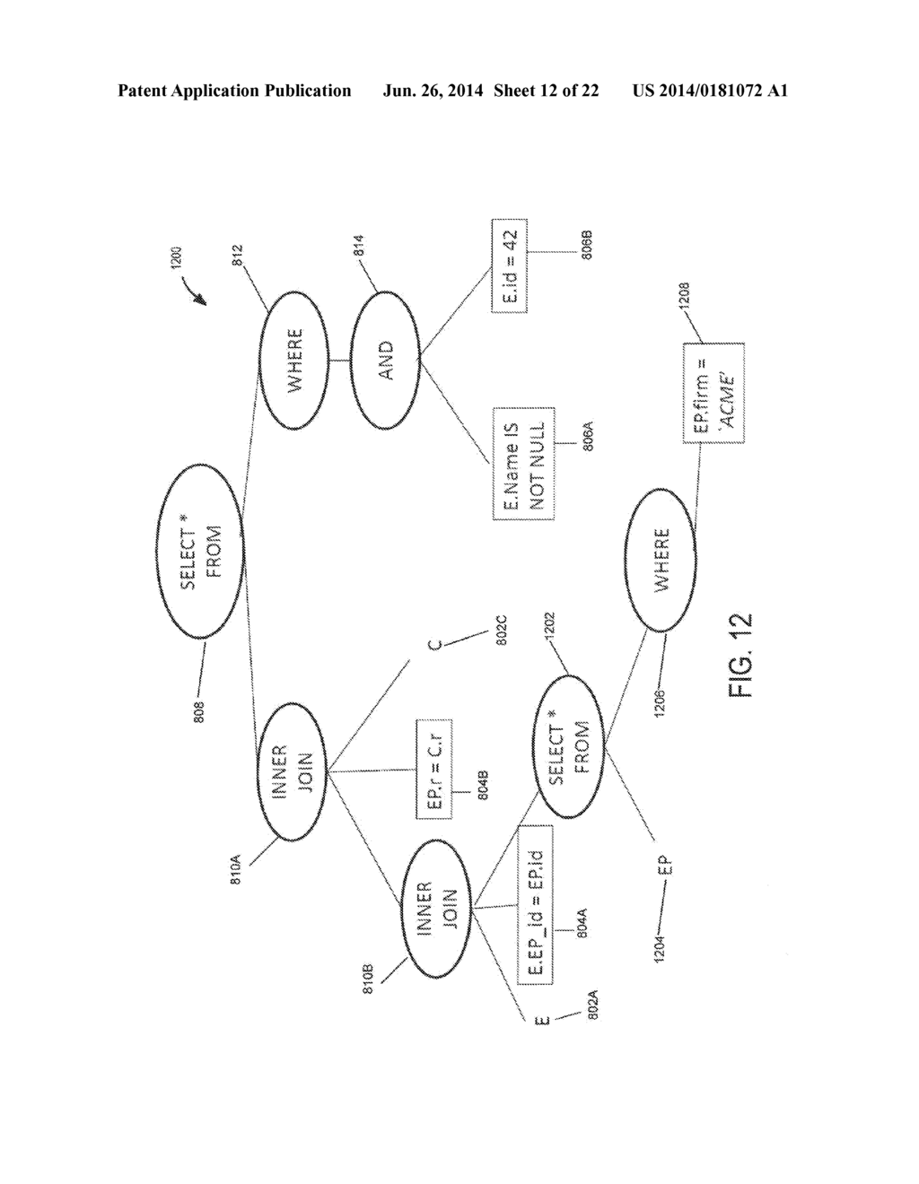 AUTOMATIC TUNING OF DATABASE QUERIES - diagram, schematic, and image 13