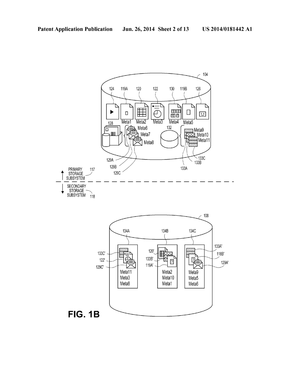 REPORTING USING DATA OBTAINED DURING BACKUP OF PRIMARY STORAGE - diagram, schematic, and image 03