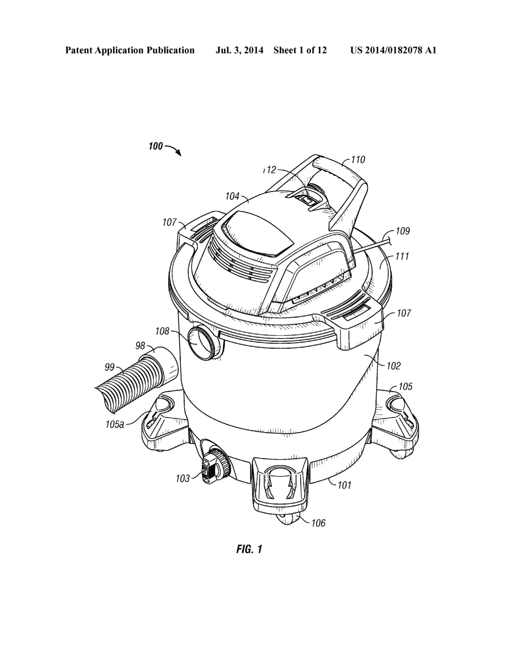 Vacuum Bypass Vent and Vacuums Incorporating Such Bypass Vents - diagram, schematic, and image 02