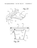 SHAVING DEVICE WITH A PAD diagram and image