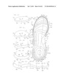 REMOVABLE ROUNDED MIDSOLE STRUCTURES AND CHAMBERS WITH COMPUTER     PROCESSOR-CONTROLLED VARIABLE PRESSURE diagram and image