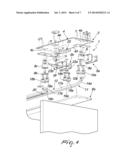 DEVICE FOR SLIDING DOOR LEAVES WITH CO-PLANAR CLOSURE, PARTICULARLY FOR     FURNITURE AND THE LIKE diagram and image