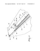 DEVICE FOR SLIDING DOOR LEAVES WITH CO-PLANAR CLOSURE, PARTICULARLY FOR     FURNITURE AND THE LIKE diagram and image