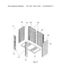 MODULAR BLOW MOLDED SHED WITH CONNECTORS diagram and image