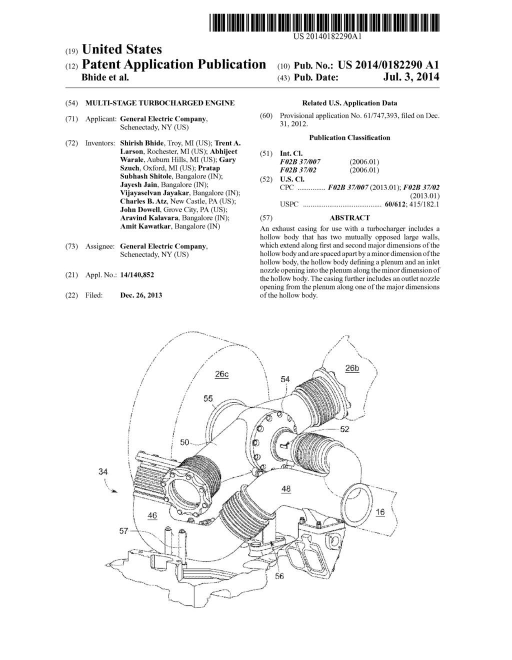 MULTI-STAGE TURBOCHARGED ENGINE - diagram, schematic, and image 01