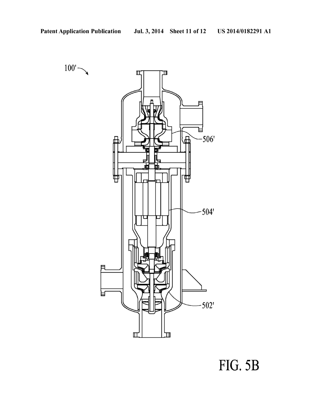 Power Recovery System Using A Rankine Power Cycle Incorporating A     Two-Phase Liquid-Vapor Expander With Electric Generator - diagram, schematic, and image 12