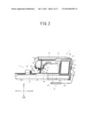 SEWING MACHINE AND NON-TRANSITORY COMPUTER-READABLE MEDIUM diagram and image