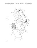 SNOW REMOVING APPARATUS FOR A VEHICLE diagram and image