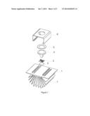 MOUNTING PROCEDURE OF A HIGH-CONCENTRATION PHOTOVOLTAIC SOLAR MODULE AND     MODULE THUS MOUNTED diagram and image