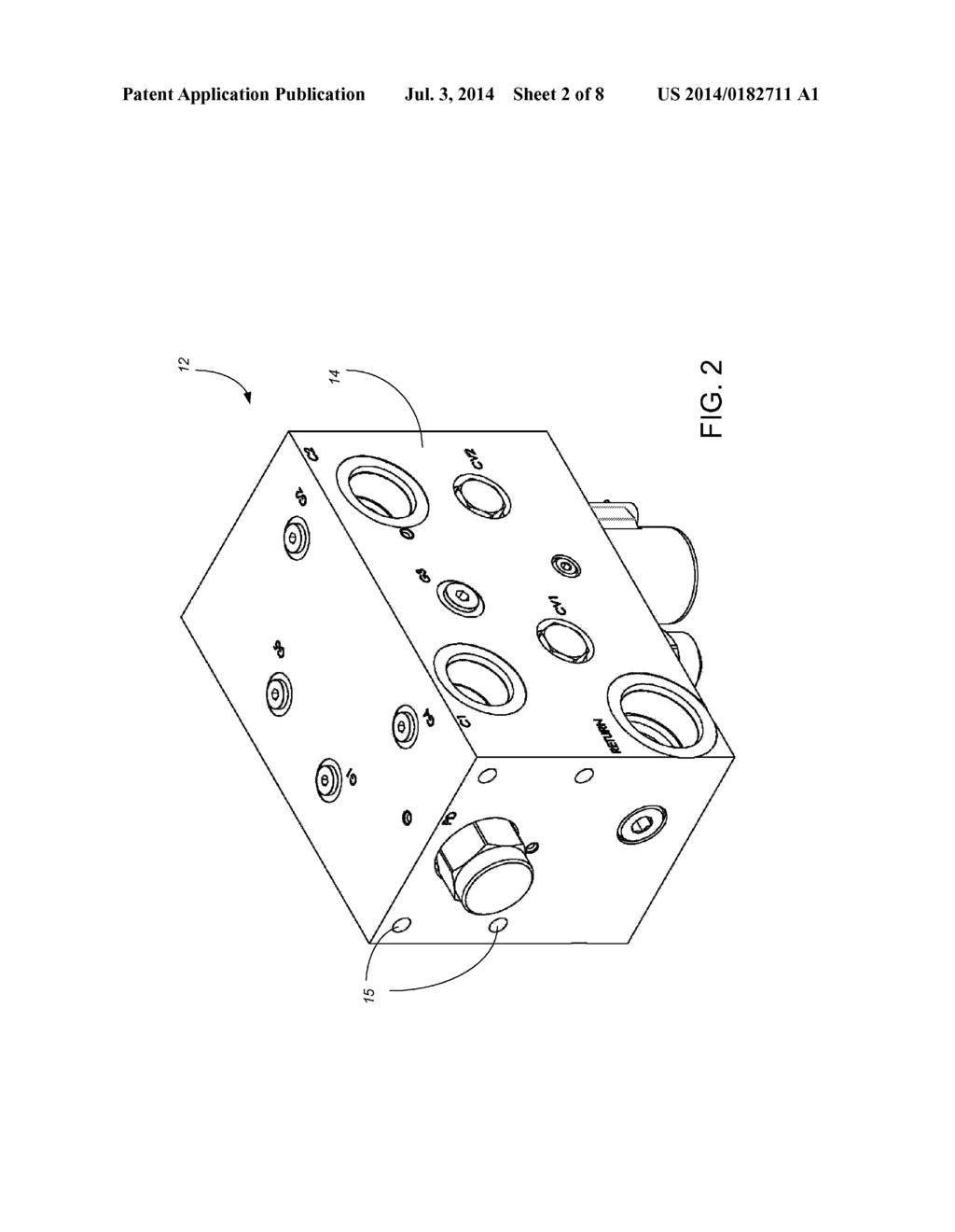 Pump Fan Control Circuit And Block For Truck Mountable Hydraulic System - diagram, schematic, and image 03