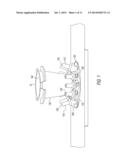 METHOD AND SYSTEM FOR SECURING AND REMOVING A LIQUID MOLDING SYSTEM VALVE     FROM A BEVERAGE DISPENSER diagram and image