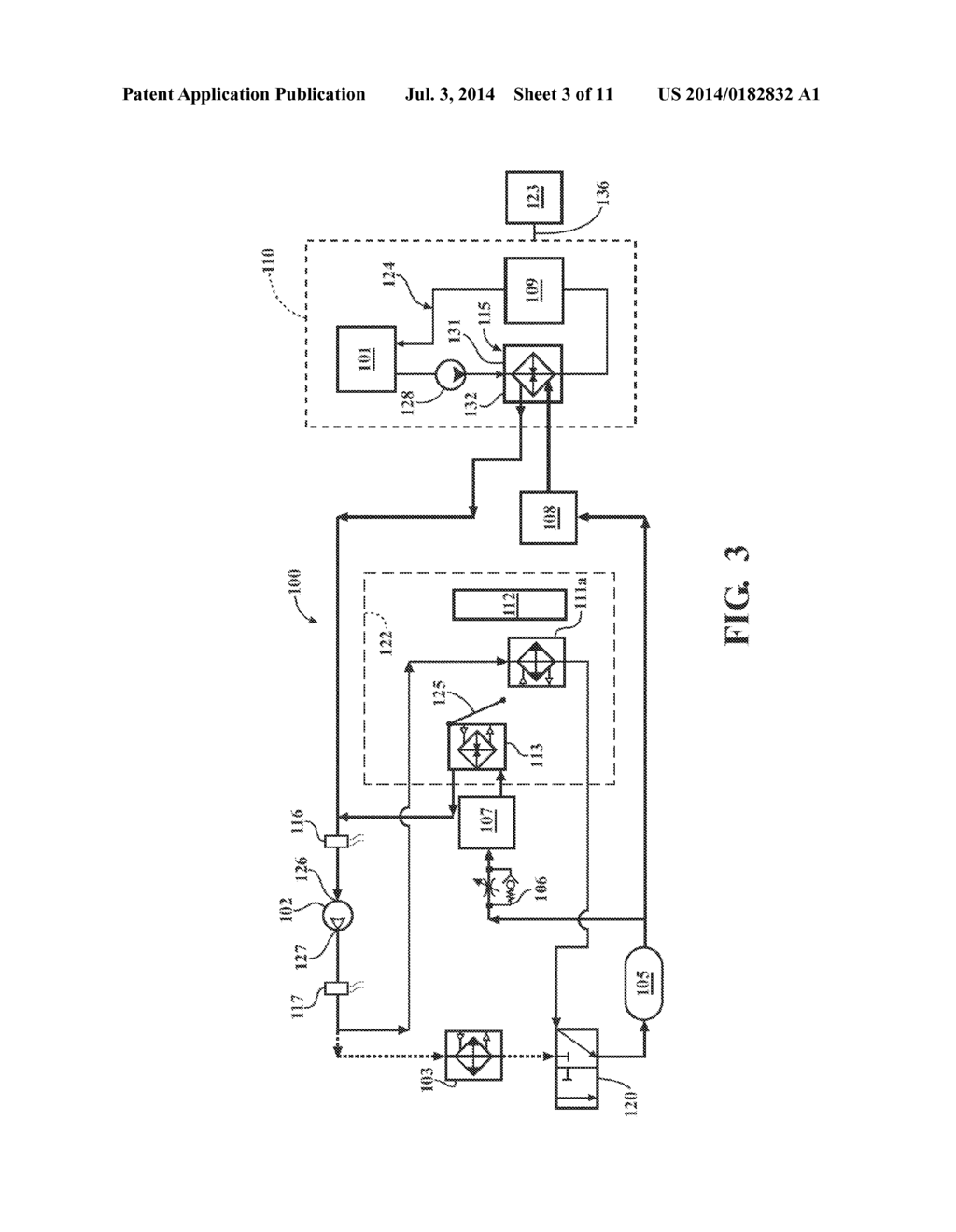 METHOD AND APPARATUS FOR CONTROLLING A COMBINED HEATING AND COOLING VAPOR     COMPRESSION SYSTEM - diagram, schematic, and image 04