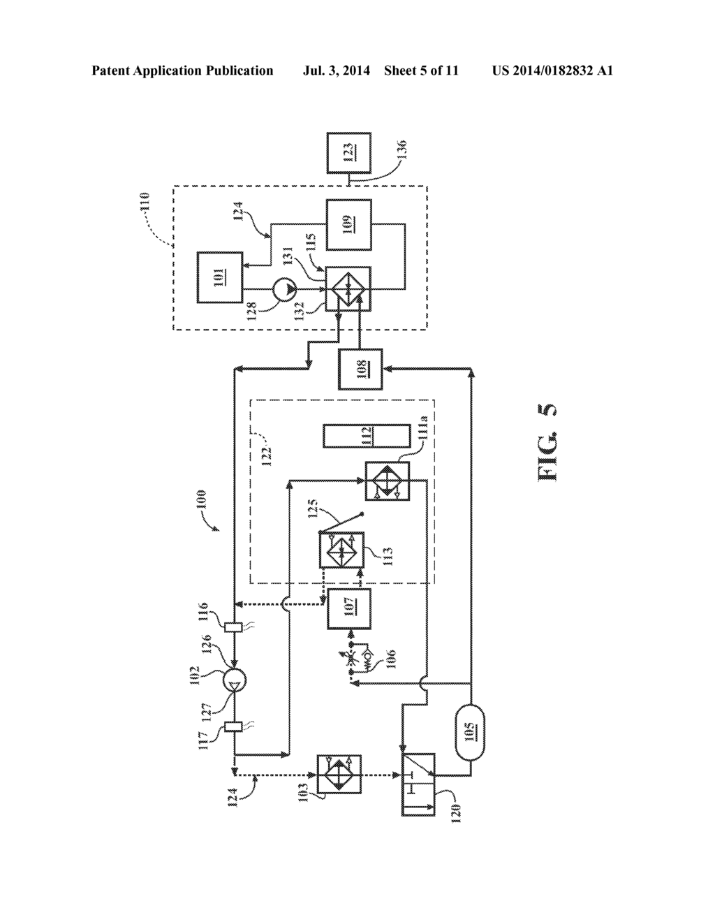 METHOD AND APPARATUS FOR CONTROLLING A COMBINED HEATING AND COOLING VAPOR     COMPRESSION SYSTEM - diagram, schematic, and image 06