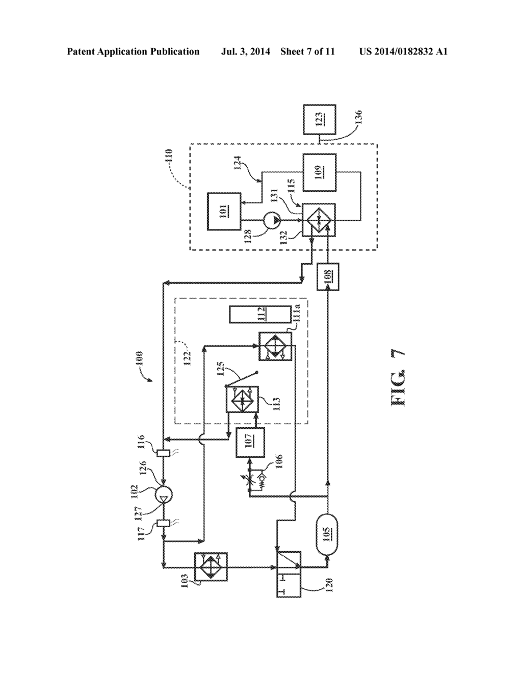 METHOD AND APPARATUS FOR CONTROLLING A COMBINED HEATING AND COOLING VAPOR     COMPRESSION SYSTEM - diagram, schematic, and image 08